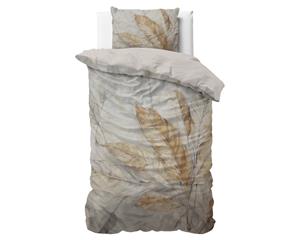 RoyalTextile - Whole Nature Dekbedovertrek - Zand - 200 x 220