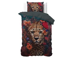 RoyalTextile - Leopardo Dekbedovertrek - Multi - 200 x 220