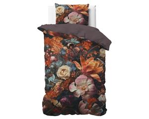 RoyalTextile - Flower Artistic Dekbedovertrek - Multi - 200 x 220
