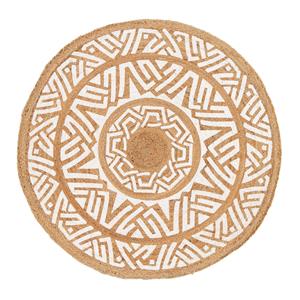SO'HOME Rond vloerkleed in jute, Mikat