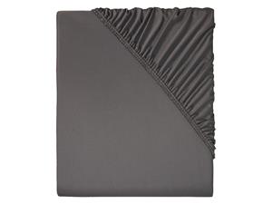 Livarno home Jersey hoeslaken, 140-160 x 200 cm (Grijs)
