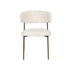 White Label Living (WLL) Giga Meubel - Eetkamerstoel Claes Off White - Set van 2