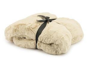 By-Boo Plaid Mosa 170 x 240cm - Beige