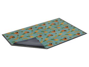 Livarno home Schoonloopmat, van gerecycled materiaal Vuilabsorberende mat, van gerecycled materiaal Deurmat, van gerecycled materiaal (Fruit)