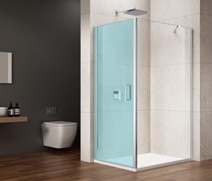 Gelco Loro zijwand 90x200cm chroom