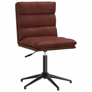 vidaXL Eetkamerstoelen 4 st kunstleer glanzend bruin