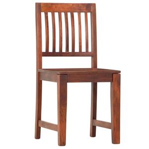 vidaXL Eetkamerstoelen 4 st massief mangohout