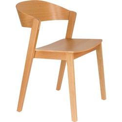 Housecraft Living Wooz Eetkamerstoelen Bruin - Set van 2
