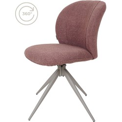 Home67  Eetkamerstoel Cosmo - Bouclé - Terra