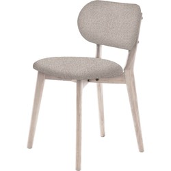 Giga Living  Eetkamerstoel Beige|Eiken - Stilo - Set van 2