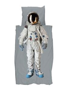 Snurk Astronaut Grey Space dekbedovertrek