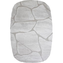 Veer Carpets  Vloerkleed Macy Beige - Rounded Corners 200 x 290 cm