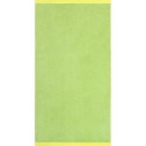 Cawö Cawo Lifestyle Splash Doubleface 7071 Douchelaken 70x140 pistazie/lemon