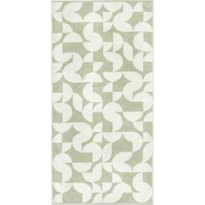 Cawö Cawo Studio gemustert 6251 Handdoek 50x100 wasabi