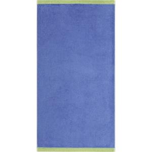 Cawö Cawo Lifestyle Splash Doubleface 7071 Handdoek 50x100 capri/pistazie