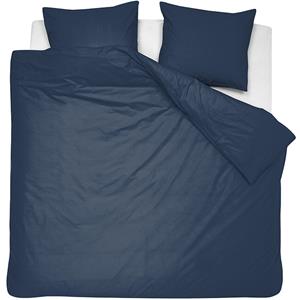 Cinderella Dekbedovertrek Sundays Navy (Satijn)-2-persoons (200 x 200/220 cm)