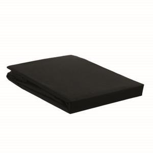 Ambiante Katoen - Splittopper Hoeslaken - 140x200 - Zwart