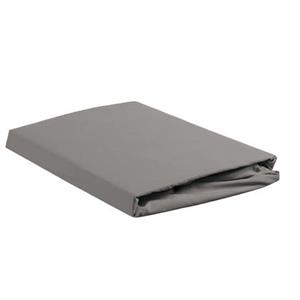 Ambiante Katoen - Splittopper Hoeslaken - 140x200 - Grijs