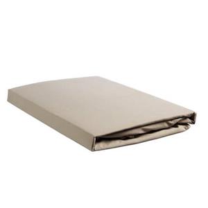 Ambiante Katoen - Hoeslaken - 140x220 - Taupe