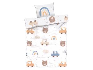 Livarno home Baby dekbedovertrek 100 x 140 cm (Regenboog)