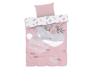 Livarno home Baby dekbedovertrek 100 x 140 cm (Walvis)