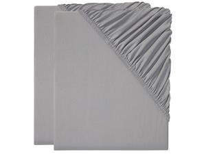 Livarno home 2 jersey hoeslakens 140-160 x 200 cm (Grijs)