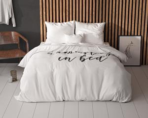 RoyalTextile - Namastay Dekbedovertrek - Wit - 200 x 220