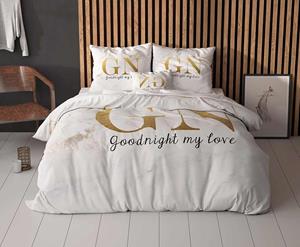 RoyalTextile - Goodnight Dekbedovertrek - Goud - 200 x 220