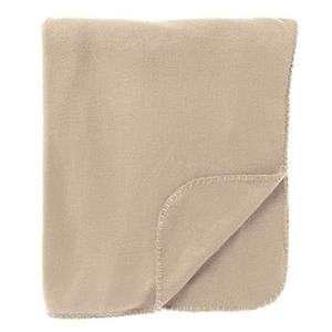 Dutch Decor DEX - Plaid 130x160 cm - dunne fleece deken - beige