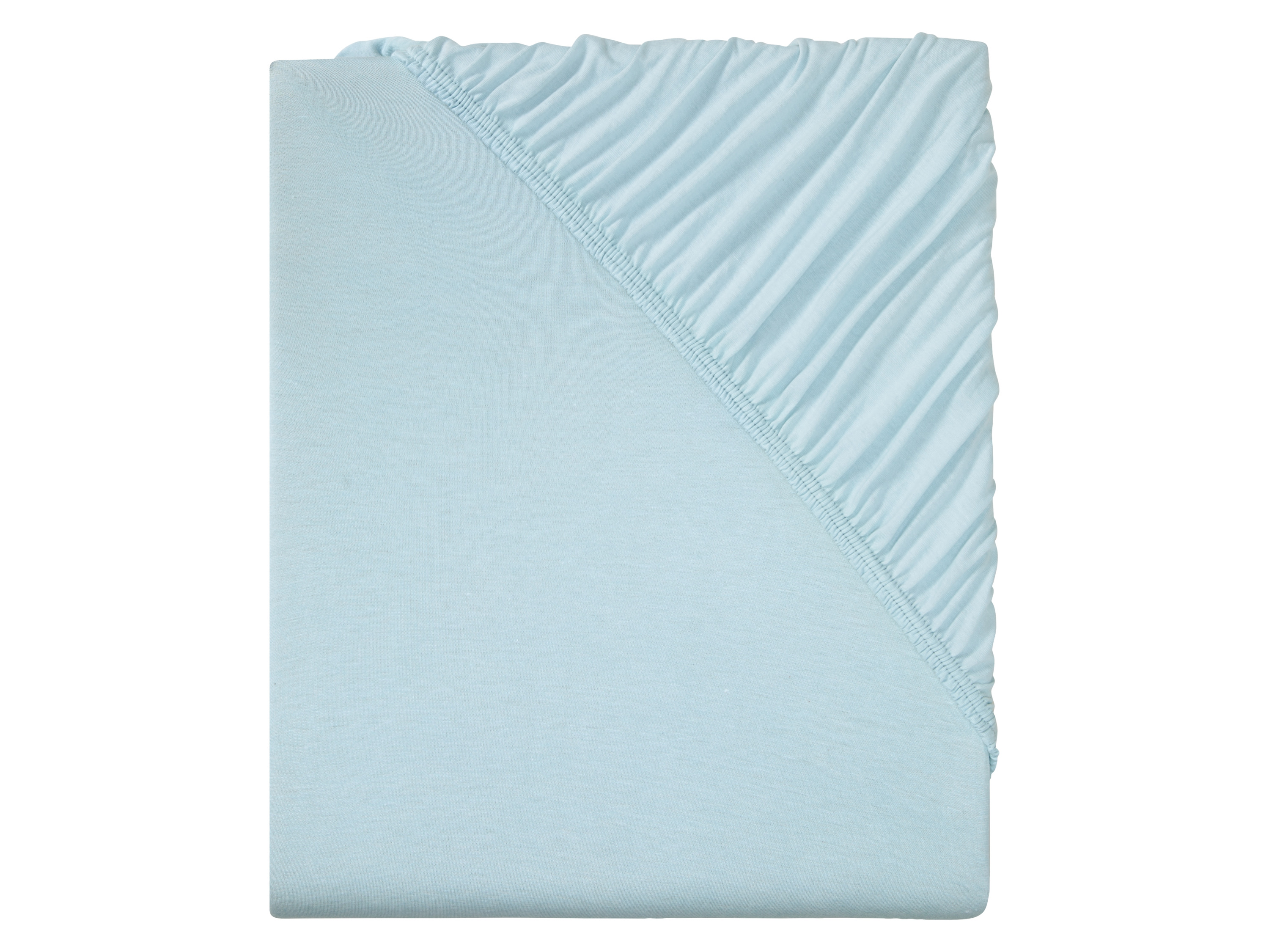 Livarno home Jersey hoeslaken 180-200 x 200 cm (Lichtblauw)
