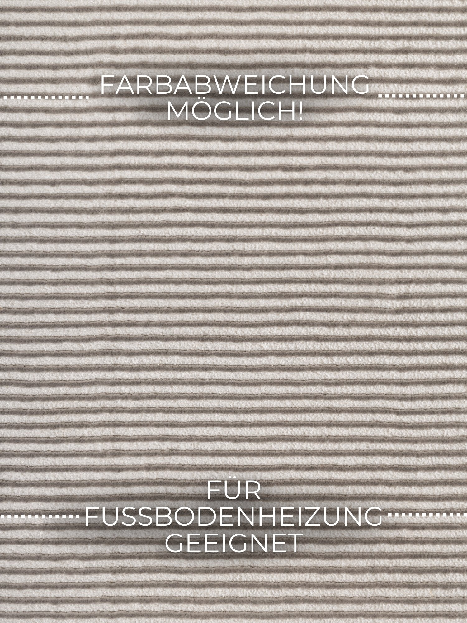 Hanse Home  Elle Decoration Perles Shortpile Rug Dolomite Cream Grey - 80x240 cm