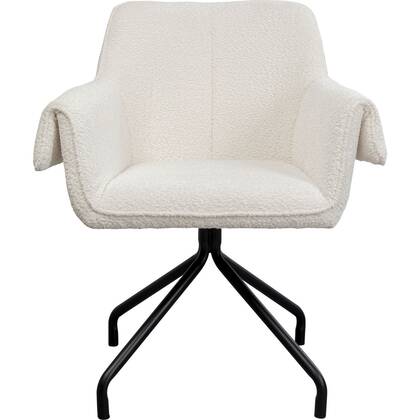 Kare Design Bess draaistoel armleuningen - creme