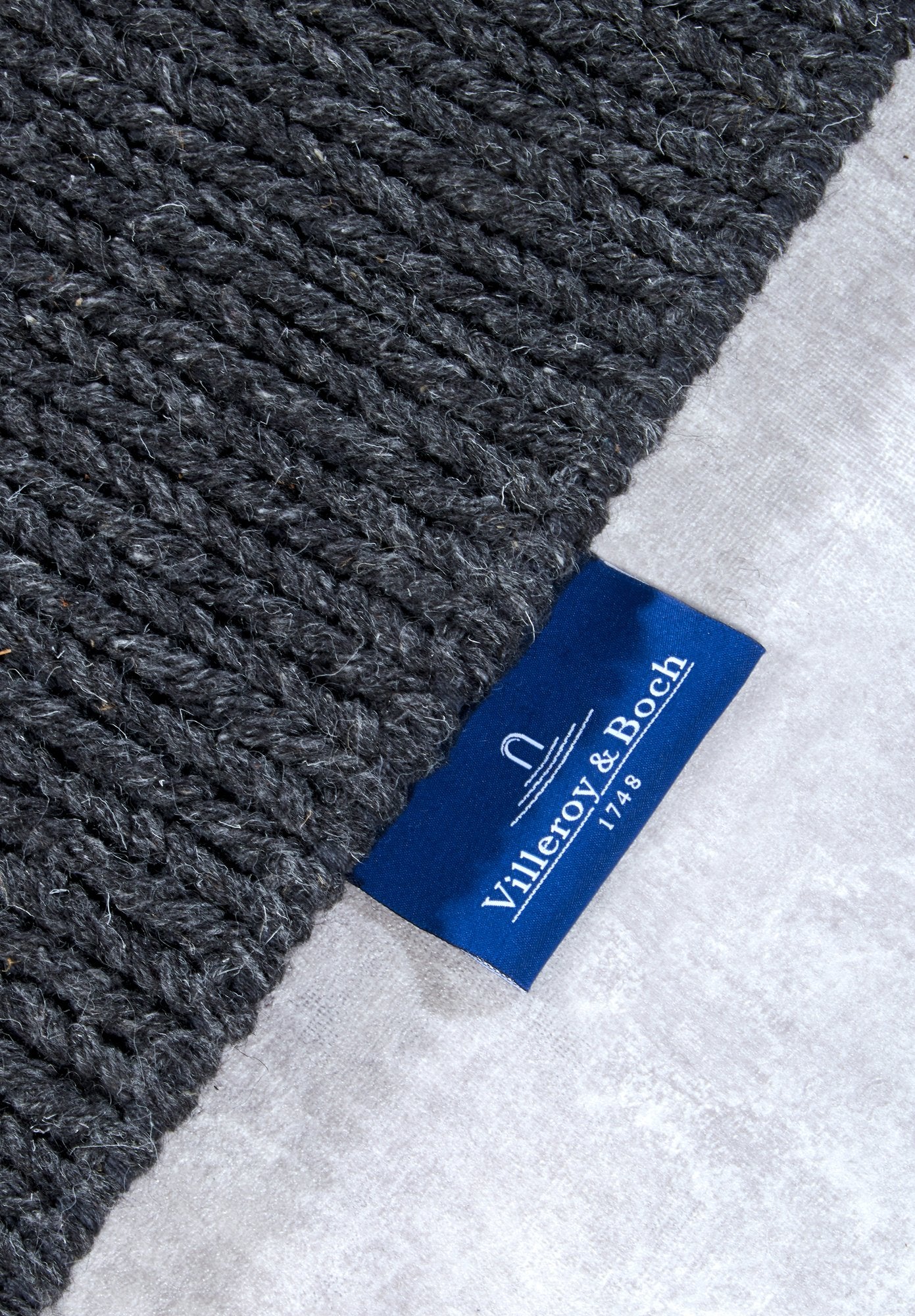 Hanse Home  Villeroy & Boch 1748 Wool Rug Francois Anthracite - 80x150 cm