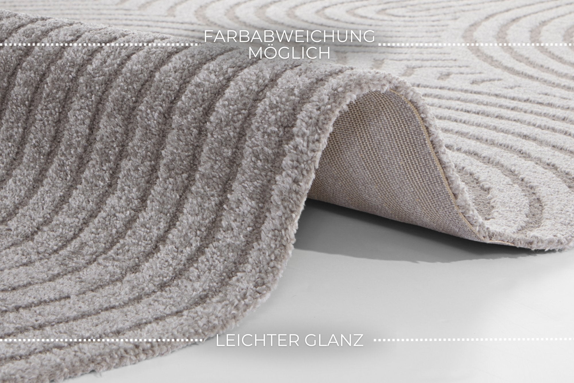 Hanse Home  Soft Short-Pile Carpet in High-Low-Optic Panglao - 120x170 cm