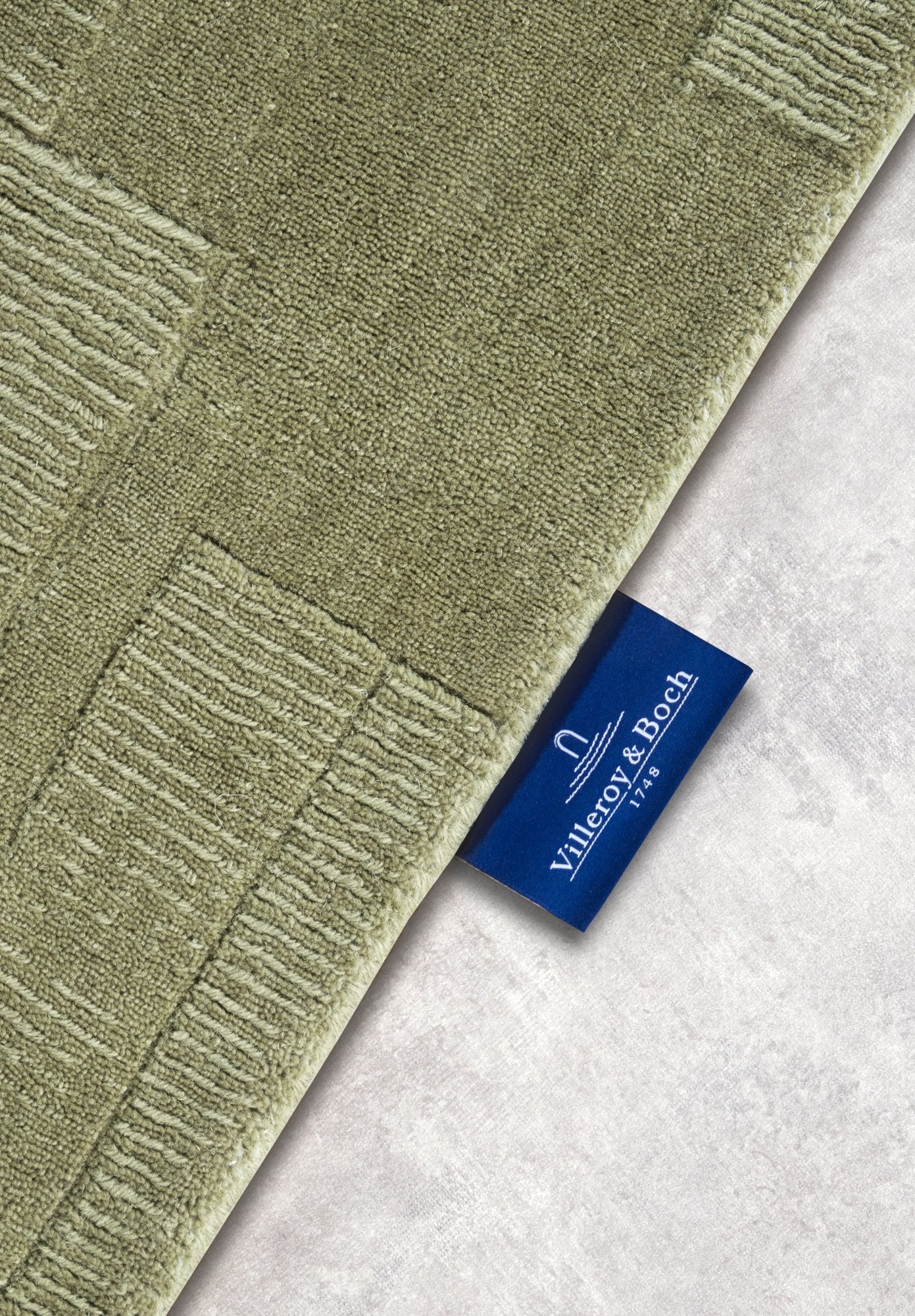 Hanse Home  Villeroy & Boch 1906 Wool Rug Wilhelmine Green - 80x150 cm
