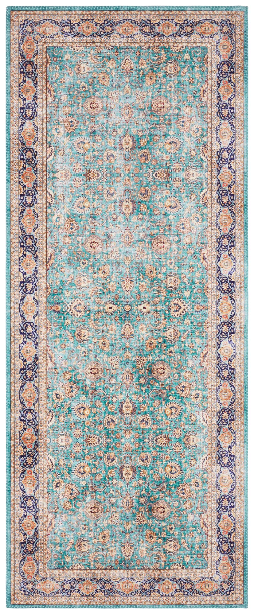 Hanse Home  Carpet Keshan Maschad in Oriental-Optic Jade - 80x150 cm