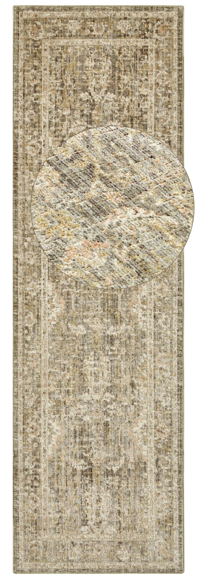 Hanse Home  Nouristan In- und Outdoor Carpet Luxor Black Creme - 80x120 cm