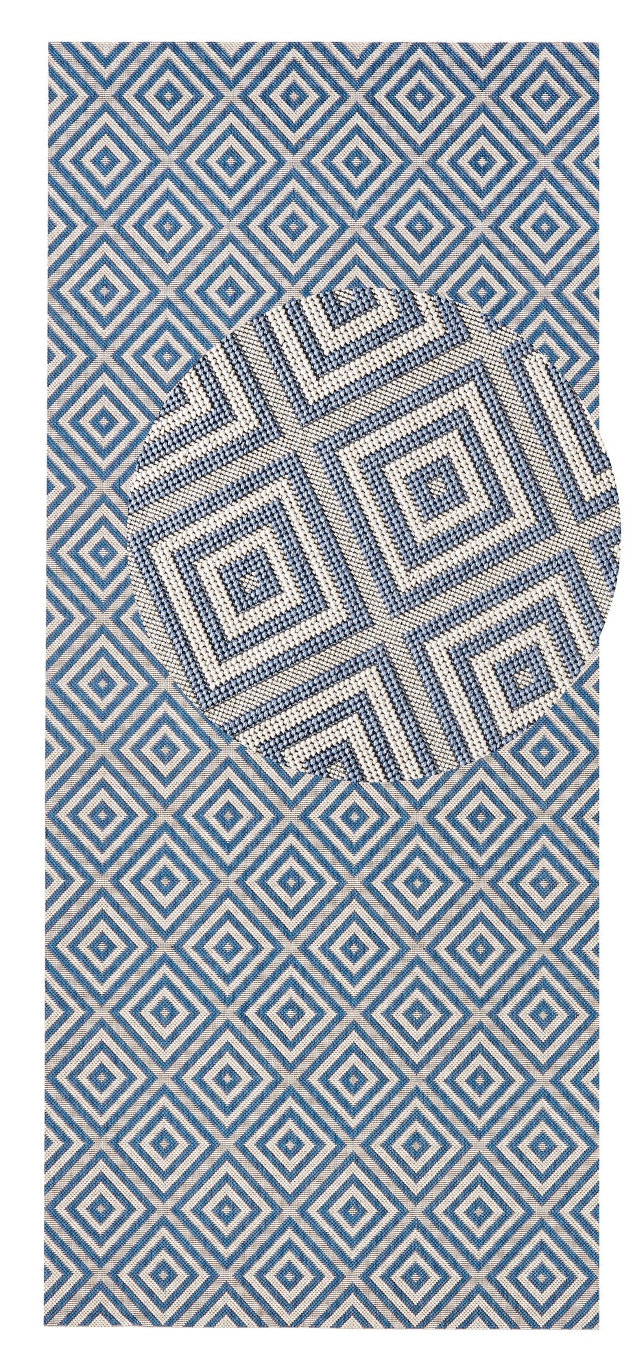 Hanse Home  In- & Outdoor carpet Karo - 80x200 cm