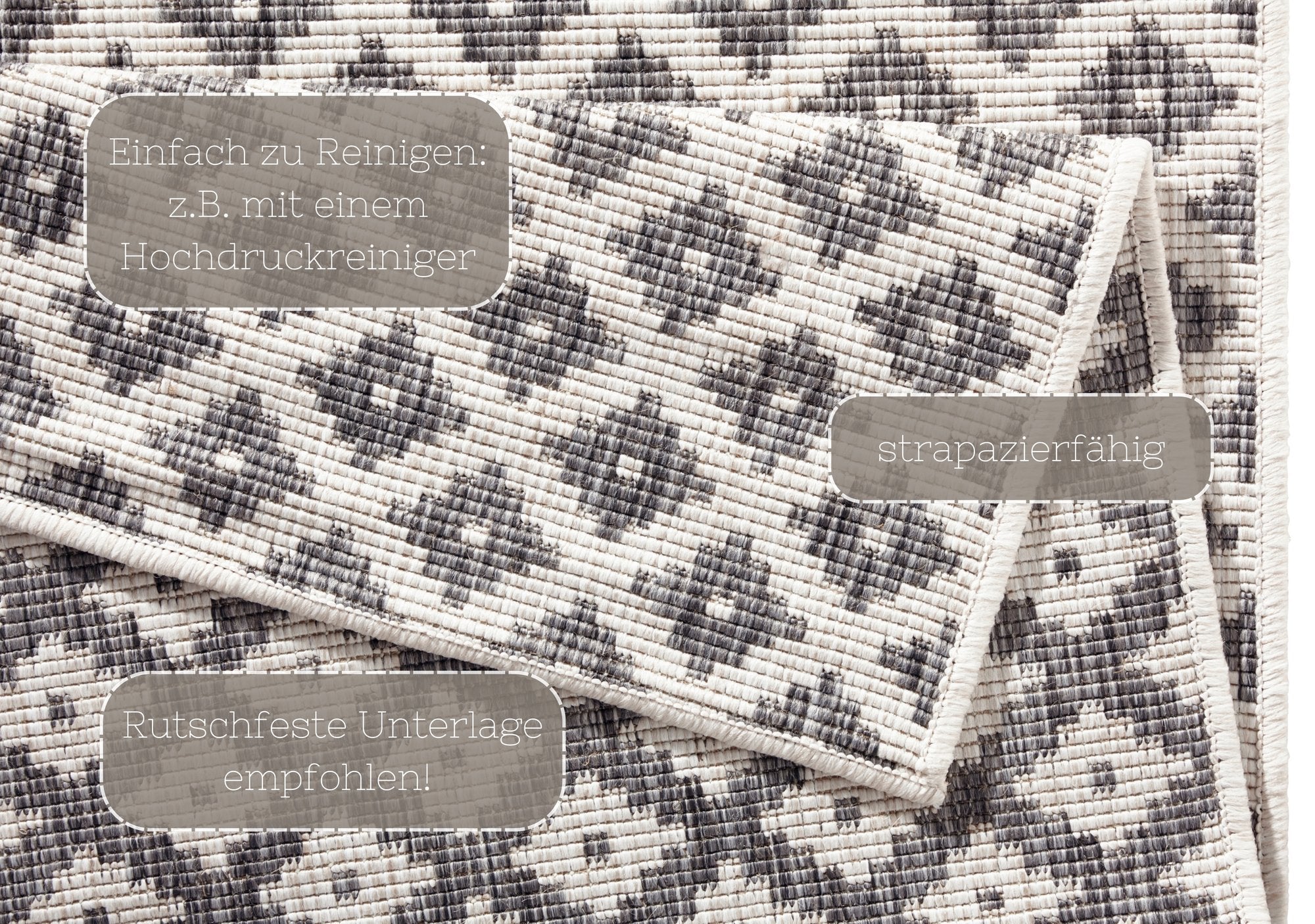 Hanse Home  Reversible carpet In-& Outdoor Nizza - 80x250 cm