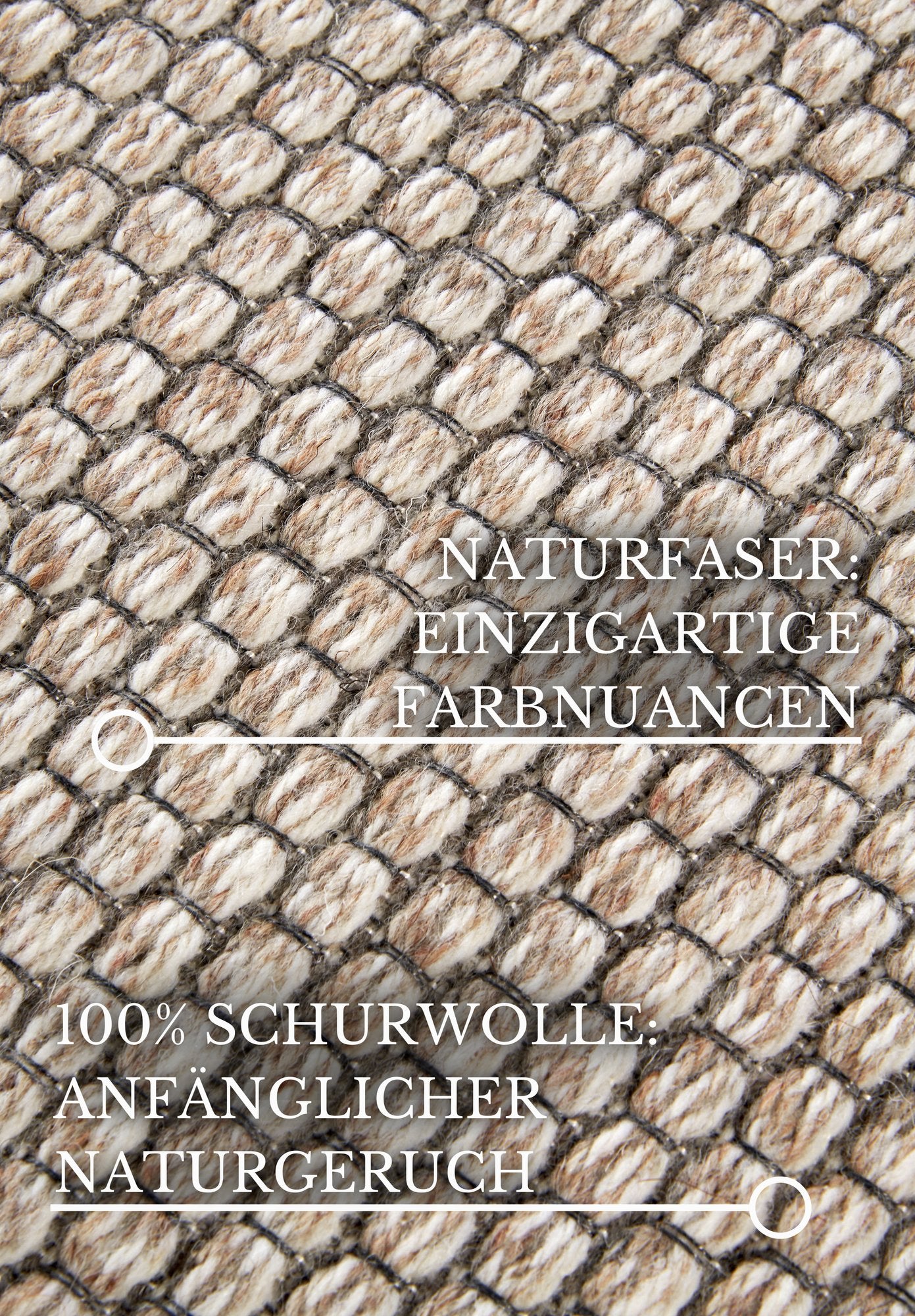 Hanse Home  Villeroy & Boch 1843 Wool Rug Charles Nature Beige - 200x290 cm