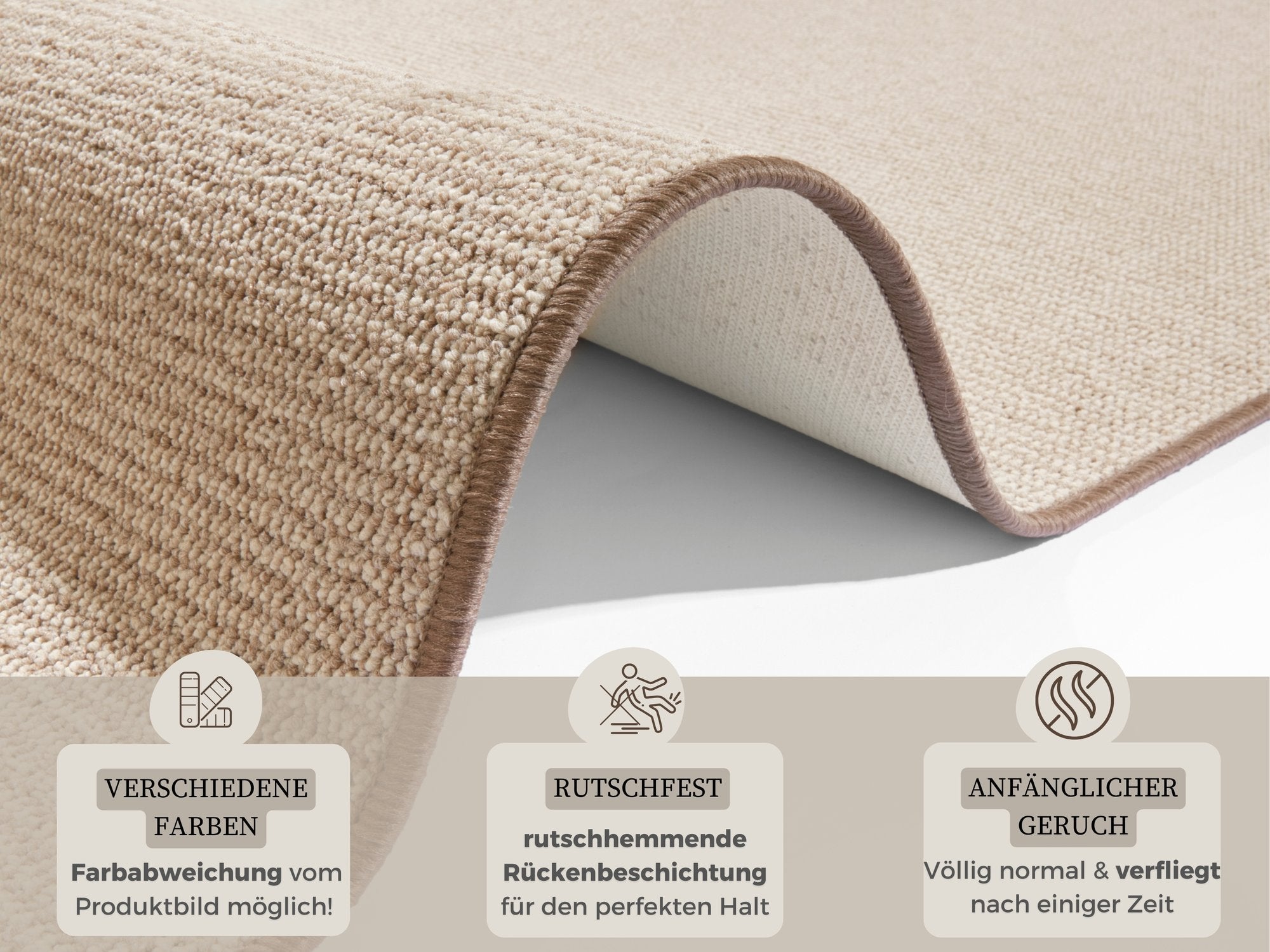 Hanse Home  Loop Runner Bouclé  - 80x300 cm