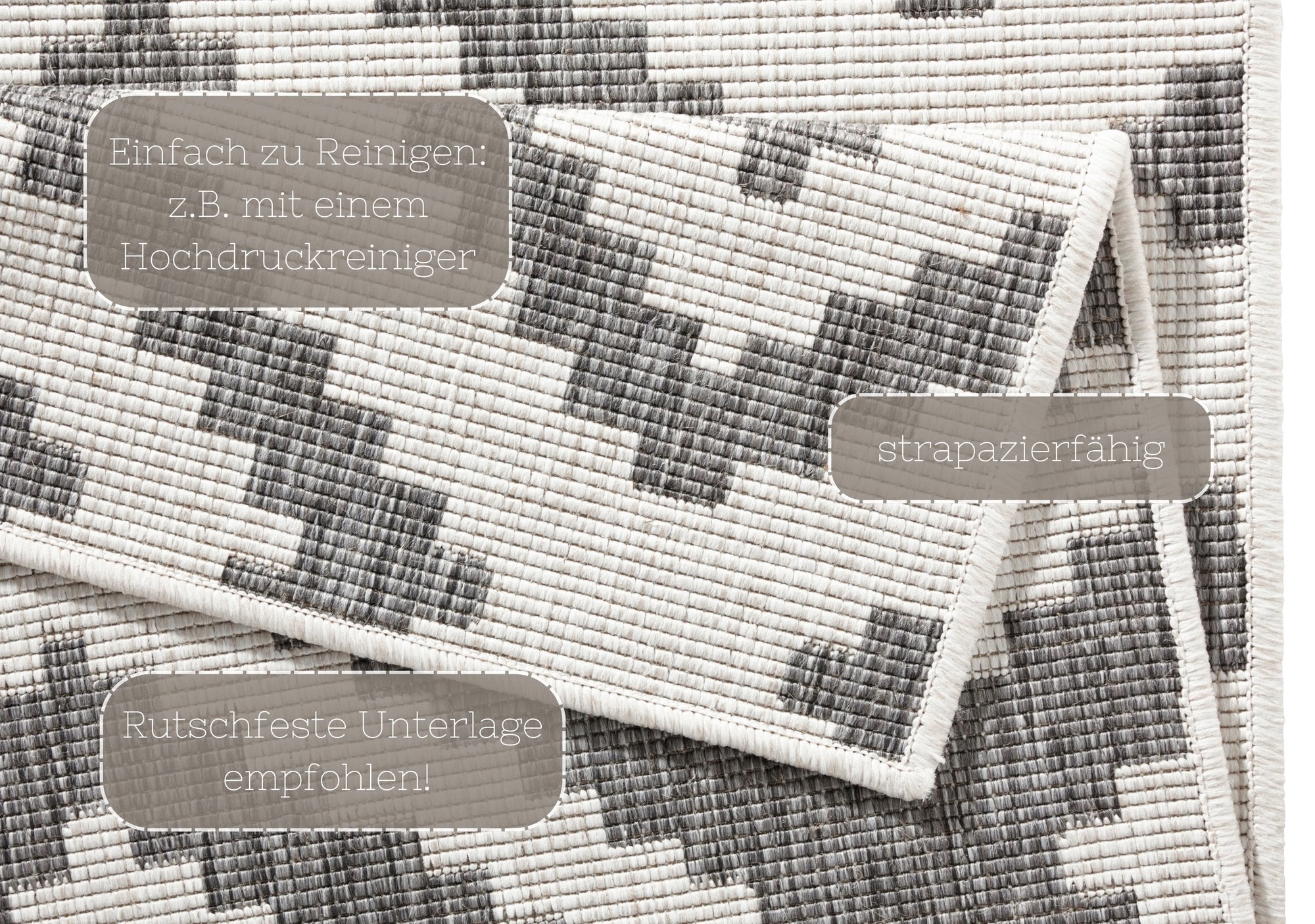 Hanse Home  Reversible carpet In-& Outdoor Malta - 80x250 cm
