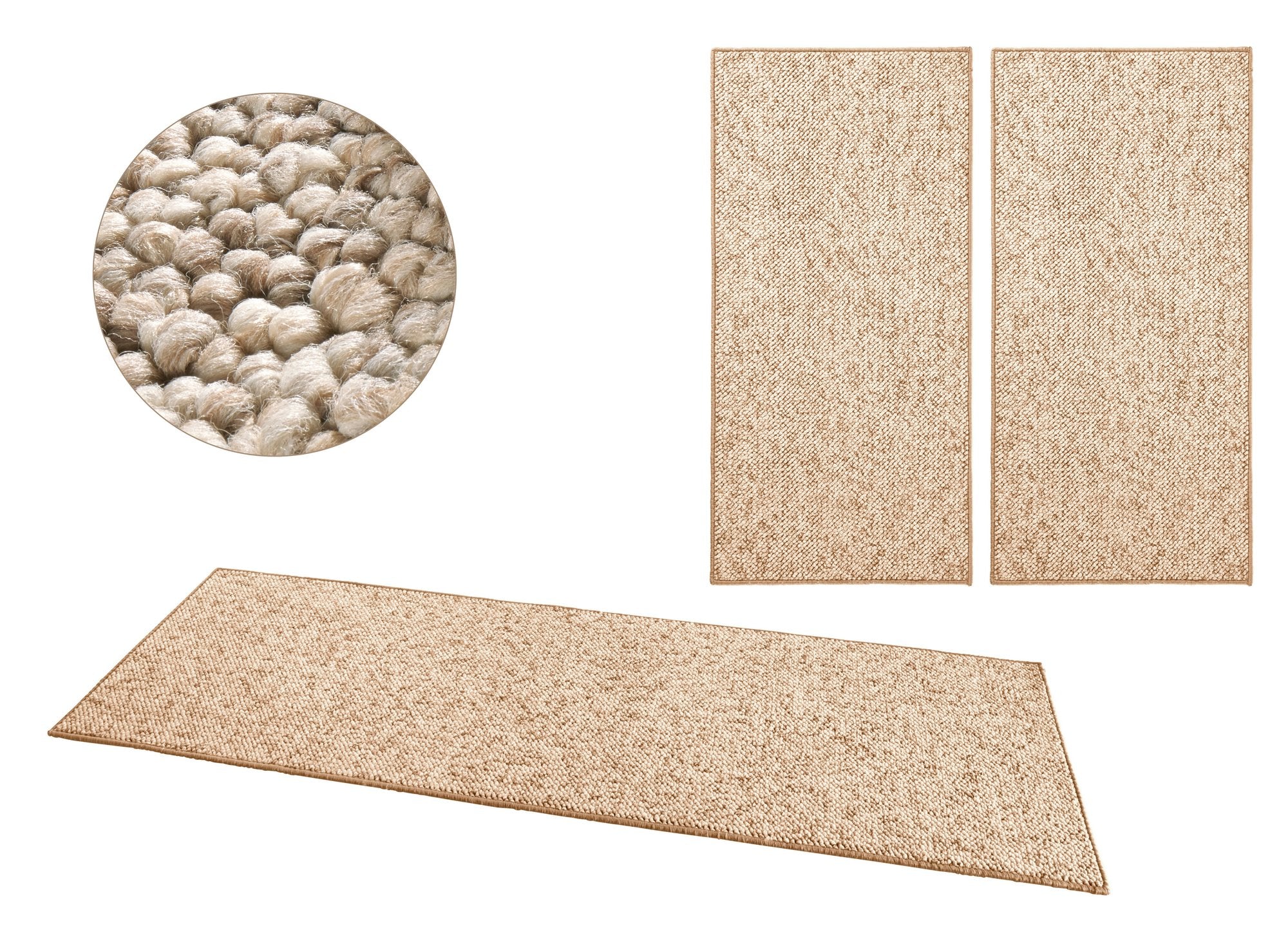 Hanse Home  Tufted Carpet in Wool-Look - 100x140 cm