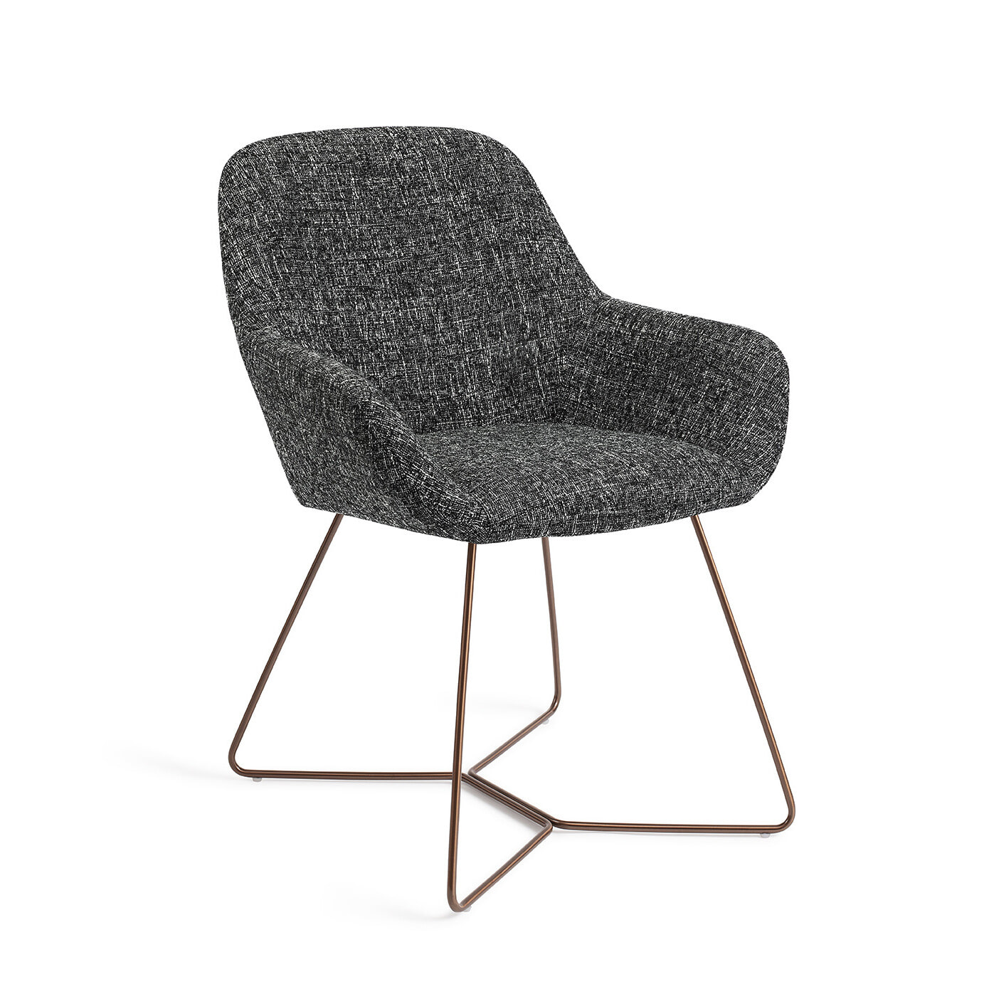 Jesper Home Eetkamerstoel Kushi Beehive Rose - Skyfall