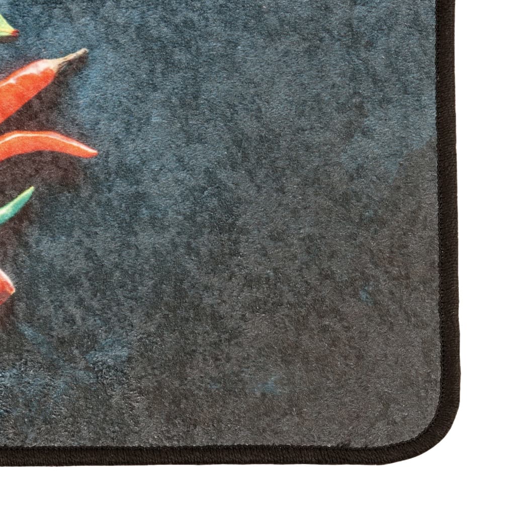 vidaXL Keukenmat wasbaar anti-slip 60x180 cm meerkleurig