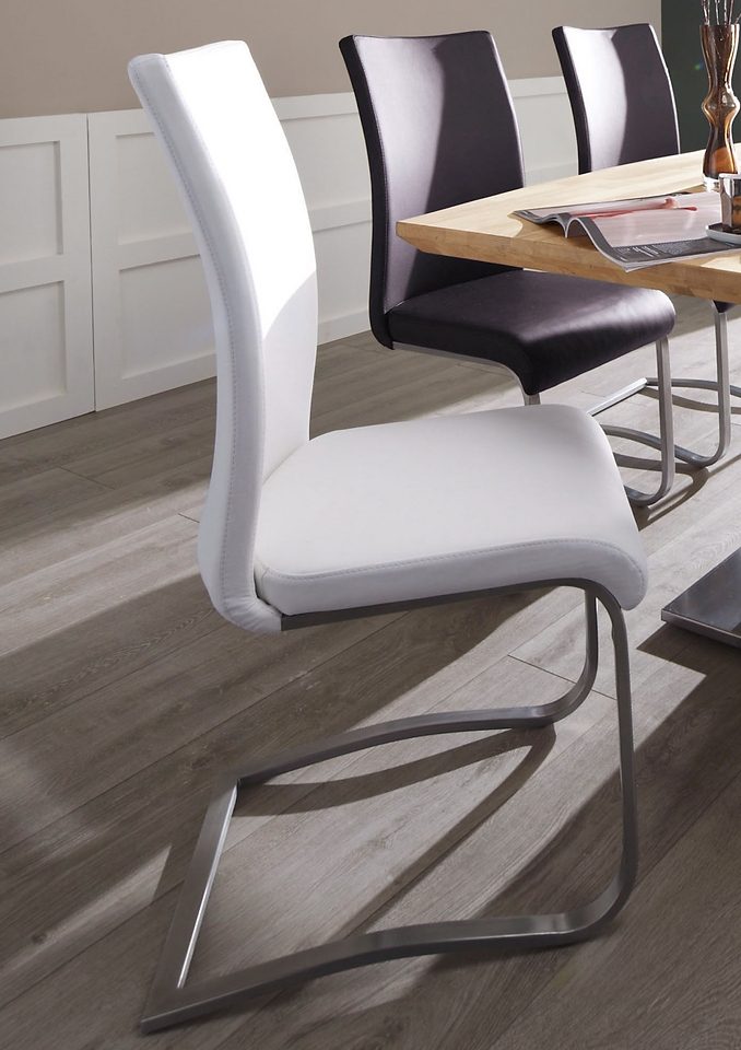 MCA furniture Vrijdragende stoel Arco set van 2, 4 en 6 stuks, stoel belastbaar tot 130 kg (set)