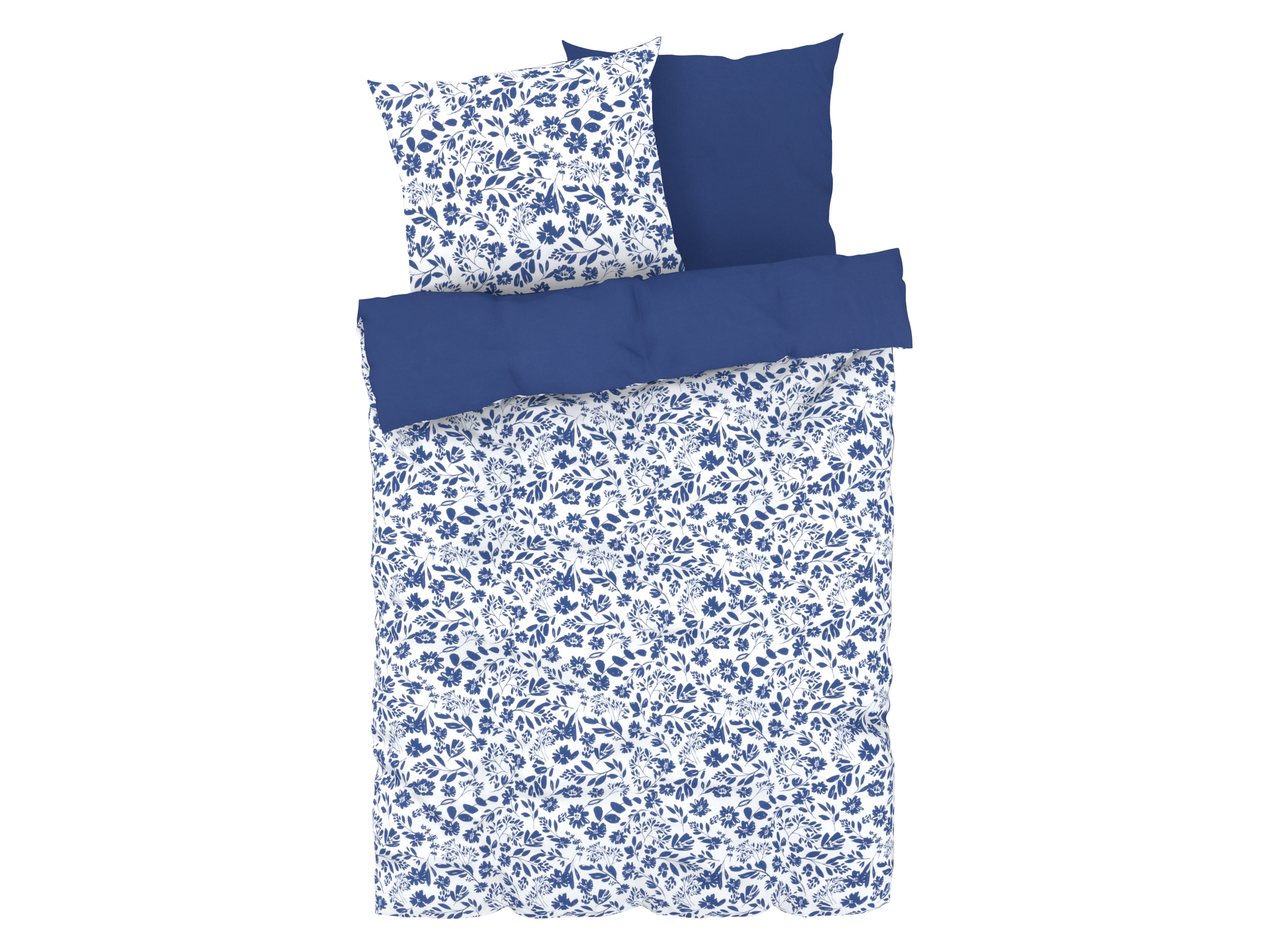 Livarno home Dekbedovertrek 200 x 200 cm (Bloemen)