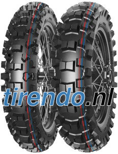 MITAS Terra Force-MX IT ( 90/90-14 TT 46M Rubbermengsel Pit Cross, NHS, Voorwiel, rot )