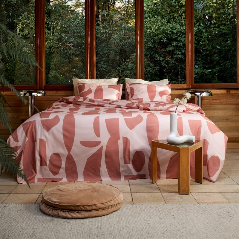 Cinderella Barista Dekbedovertrek Katoen Roze-2-persoons (200 x 200/220 cm)