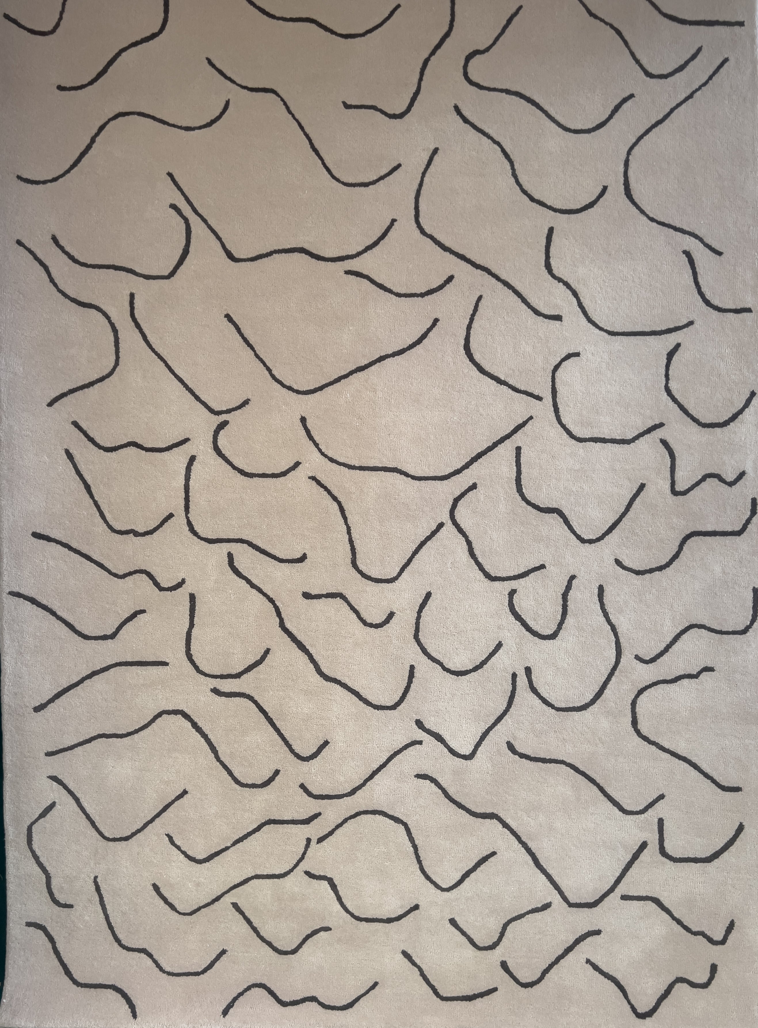 MOMO Rugs  Carpet Claire Gaudion Sand Shapes Col.3 (outlet) - 170x240 cm Vloerkleed